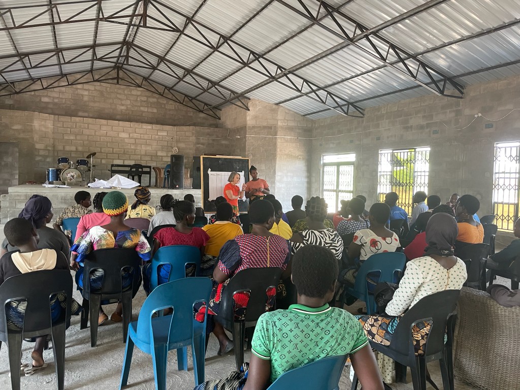 Community leaders seated for an AI workshop in Malawi